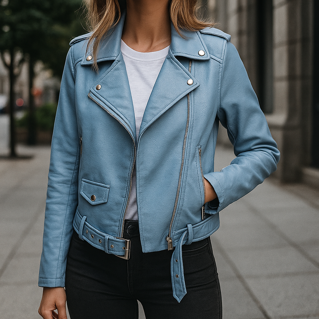 Iconic Brand Leather Jacket | Premium Quality, Timeless Style, Ultimate Comfort - TrendySix