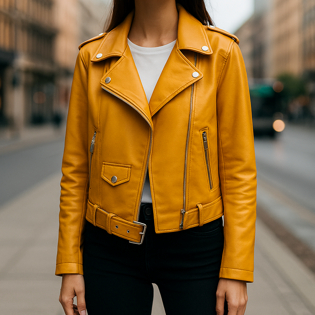 Iconic Brand Leather Jacket | Premium Quality, Timeless Style, Ultimate Comfort - TrendySix